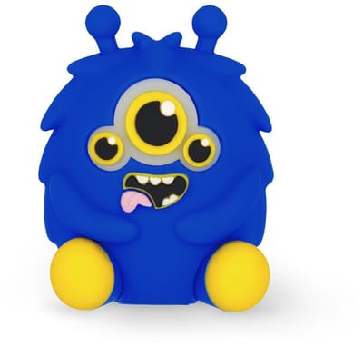 Puntenslijper met houder Sharpening is Magic, puntenslijper, licht op, school, monsterthema