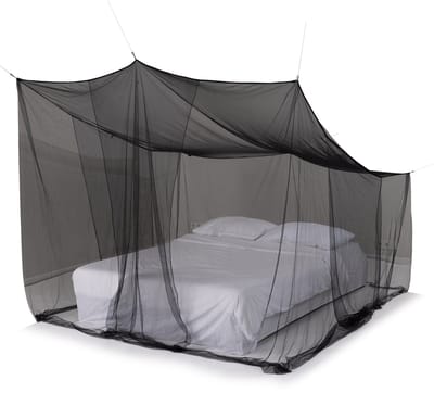 Deconet klamboe Attick XL- zwart- L210cmx B240cm x H115cm én H200cm 2 pers