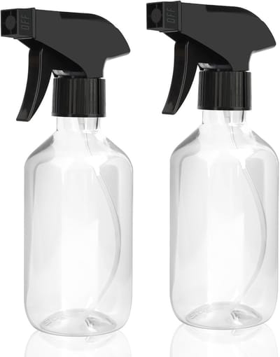 Spray Fles - Verstuiver Set - Planten Verzorging - Lekvrij & Verstelbaar - 300 ml - Transparant