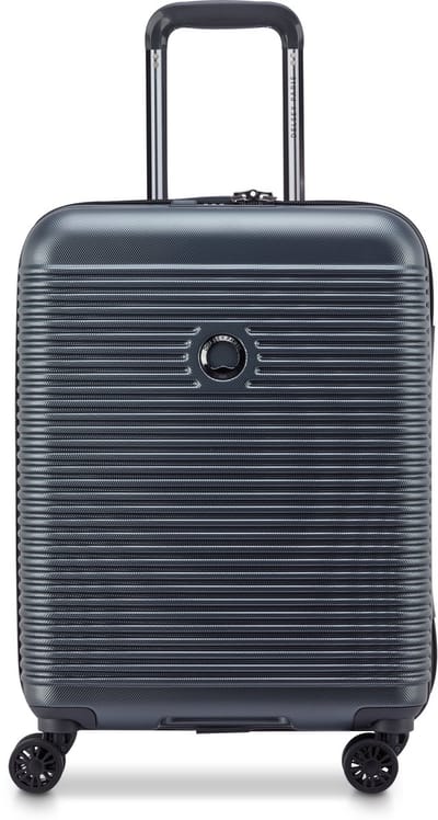 Delsey Freestyle 55 cm Handbagage Koffer – 35 Liter – SECURITECH® Rits – TSA Slot – 4 Dubbele Wielen - Graphite