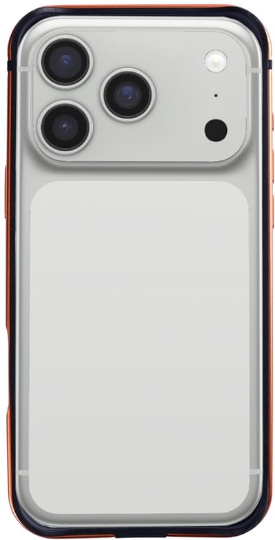 Rixus Crash Guard Case For Apple iPhone 17 Pro Max Orange