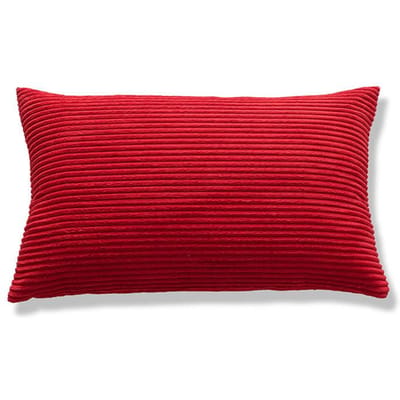 Housse de coussin rectangulaire en flanelle polaire de haute qualité, 30x50 cm, 1 pièce, confortable, rayures lombaires, velours côtelé, décorative, chaude 30X50cm