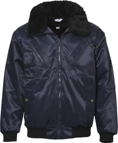 Gevavi Pilot Blauw Jas Heren