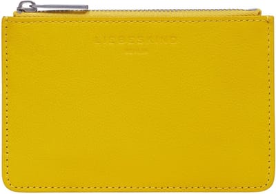 LIEBESKIND BERLIN Kaarthouder Classics Harris Star Cardholder Lemon Mosterdgeel