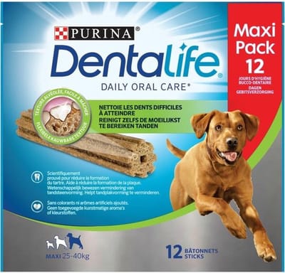 2x Purina Dentalife Daily Oral Care Large - Hondensnacks - 426 g