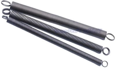 Trekveren Dubbele Haak - Verenstaal Spanning - Machine Onderhoud - Robuust Verenstaal - 1x10x300mm - Onbehandeld