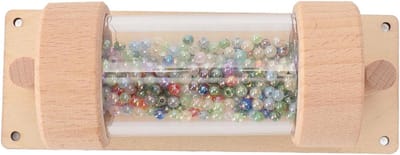 Regenmaker Speelgoed - Geluid Stok - Baby Educatie - Sensorische Ontwikkeling - 15 x 7 x 6 cm - Multicolor