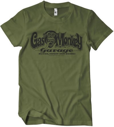 Gas Monkey Garage T-shirt met logo T-shirt GMG-1-GMG044-H95-10