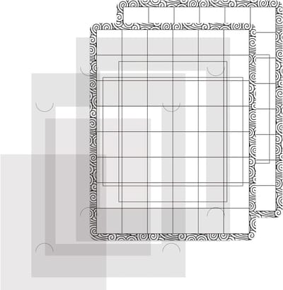 Multi-Use Low Tack Mat en Stamp Blending Buddy voor Kaartmaken, Scrapbooking en Creatief Knutselen - 6.5x8.5 inch, Perfect voor Precisie en Uitlijning