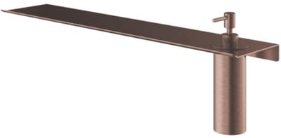 Hotbath &More Shelves - Zeepdispenser - Voor Planchet - Geborsteld Messing PVD