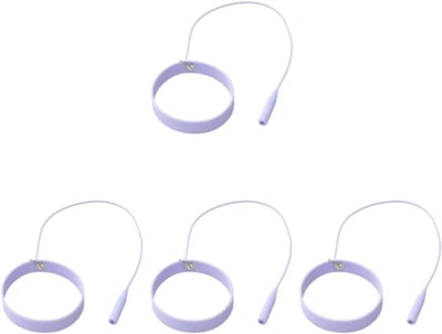 Pincet Houder - Polsbandje Tool - Wimper Styling - Ergonomisch Ontwerp - 4 Stuks - Paars