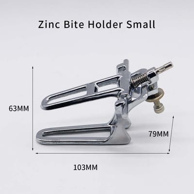 Tosr 1 pièce Articulateur Dentaire Simple Cadre Métallique Dispositif d'Occlusion pour la Dentisterie Restauration Outil Occlusal Mécanique gray