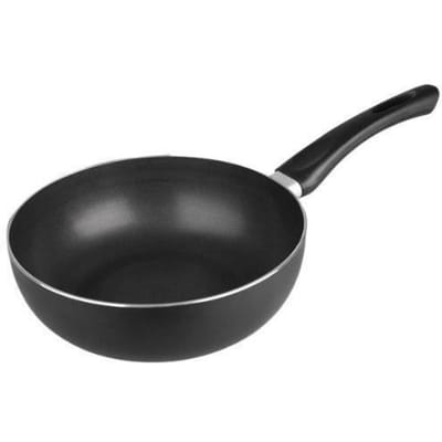 Poêle Profonde - Ibili - 410428 - 28 cm - Aluminium - Antiadhésif - Tous feux