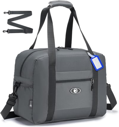 Reisbagage Handbagage 40x30x15 Geschikt voor British Airways en KLM, Vouwbare Weekendtas, Sporttas voor Vrouwen en Mannen, Lichtgewicht en Ruim 20L Cabin Bag