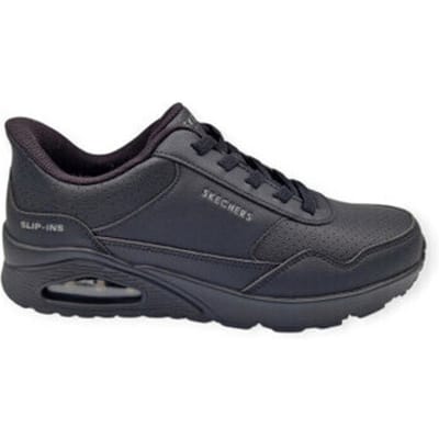 Skechers Skechers Slip-ins Uno Instappers zwart Leer