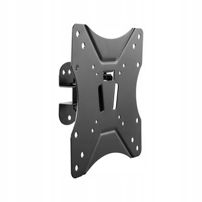 Zwenkbare TV Muurbeugel Zwart 23"-42" Max 25kg