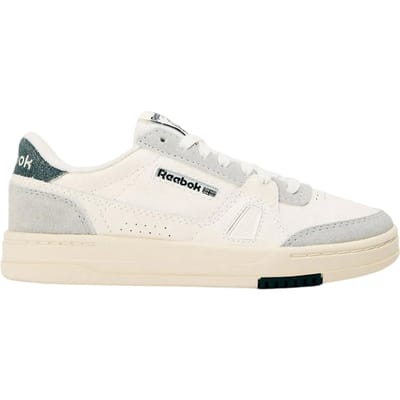 Reebok Lage leren sportschoenen voor kinderen (Krijt/Grijs)