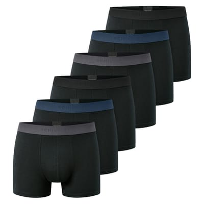 SCHIESSER Boxershorts 6PACK Shorts "95/5" Set van 6