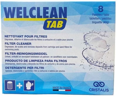 Welclean Tab Filterreiniger voor Zwembad