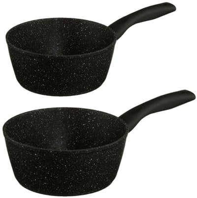5Five Steelpannen - Alle warmtebronnen - Set 2x - Dia 18 en 20 cm - Aluminium