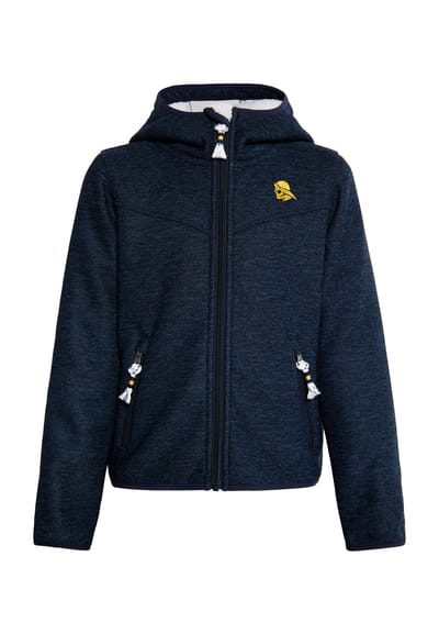 Schmuddelwedda Gebreide fleeceblouse Jongens marine gem