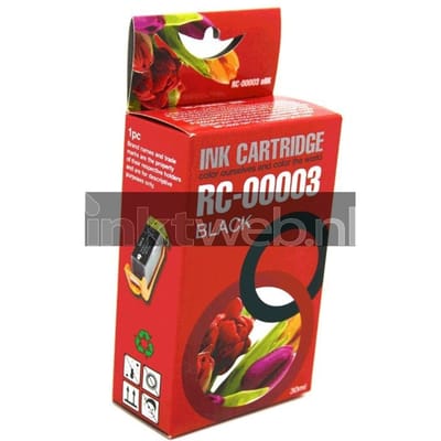 Huismerk Canon BCI-3eBK zwart (Huismerk (compatible))