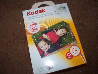 Kodak G Series Photo Paper Kits