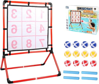 Werpspel met ballen - Outdoor spel - Motorische vaardigheden oefenen - Stabiele en compacte configuratie