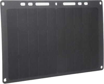 Draagbaar 6V 10W Monokristallijn Zonnepaneel met USB Spanningsregelaar