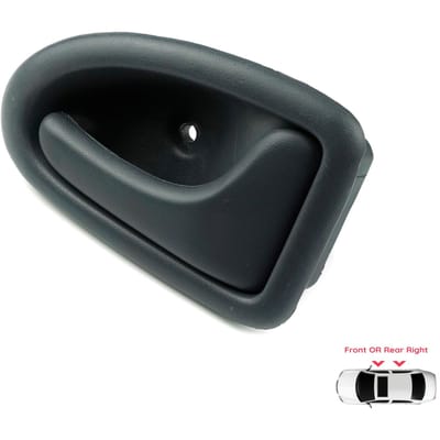 BDP100 Poignée de porte intérieure droite Grise pour Renault Clio Trafic Master 2 Scenic Megane 1 Logan 1 Movano A Interstar Primastar Daily