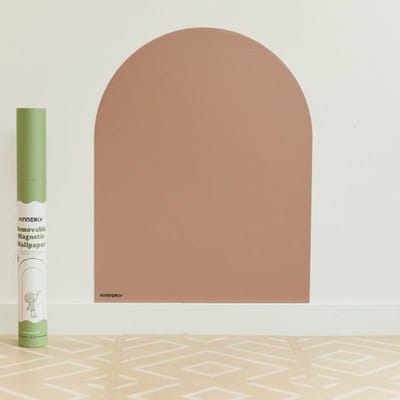 Kinderlybaby - Verwijderbaar magnetisch behang - MOCHA