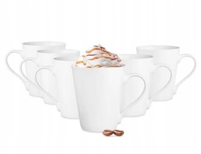 Maja porseleinen mokkenset - 6 stuks, 250 ml