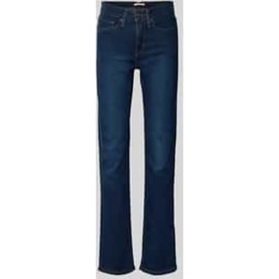 Straight fit jeans met 5-pocketmodel
