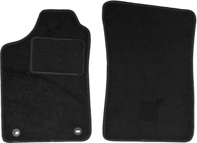 Voormatten zwart voor: Renault 19 cabrio, hatchback, sedan, chamade (1988-1996)