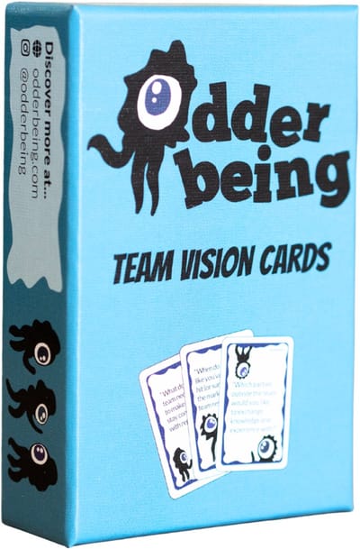 Odder Being Teamcoaching Kaarten - 55 Gesprekskaarten voor Teams - Voor Check-ins, Retrospectives en Teambuilding/Teamontwikkeling