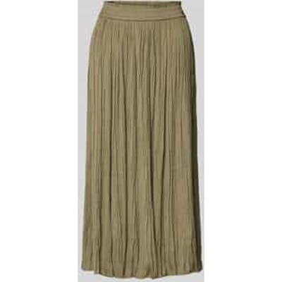 Midirok met plissévouwen