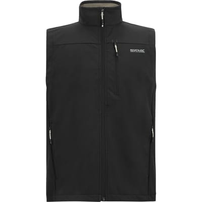 Regatta Heren Arana Mouwloos Gilet (Zwart/Bijsteen)