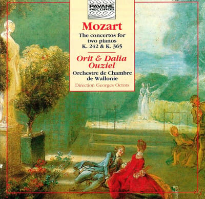Orit & Dalia Ouziel, Orchestre de Chambre de Wallonie - Mozart: The Concertos For Two Pianos K.242 (CD)