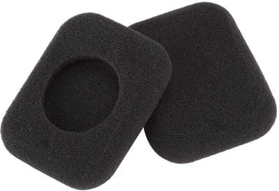 Dailygoods- Oorkussens Vervangend Paar - Compatibel met B&O FORM 2 - Zacht Schuim - Duurzaam en Flexibel - Eenvoudig te Installeren - Verbeterde Basprestaties - Hoofdtelefoon Pads