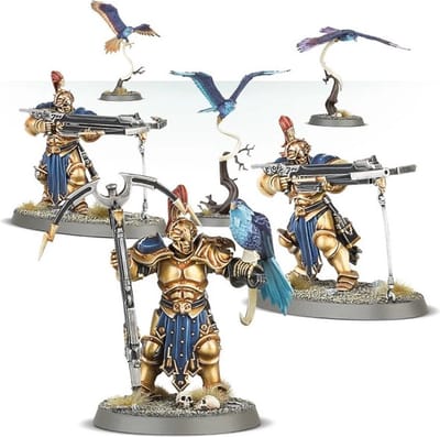 Set van 6 figuurtjes met 71 stukjes Games Workshop Warhammer AoS - Stormcast Eternals Vanguard-Raptors