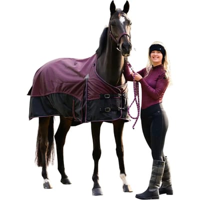 Qhp Trainingsshirt Qhp Zahra Donkerrood - 34