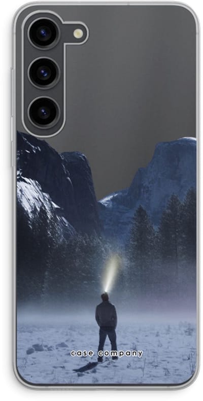 Case Company® - Hoesje geschikt voor Samsung Galaxy S23 Plus hoesje - Wanderlust - Soft Cover Telefoonhoesje - Bescherming aan alle Kanten en Schermrand