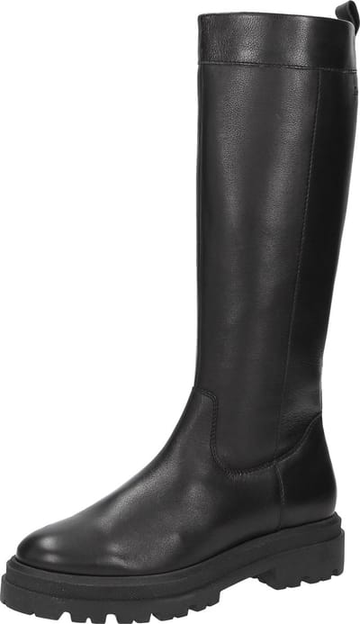 Sioux - KUIMBA-703 - Lange laarzenDames laarzen - Kleur: Zwart - Maat: 39