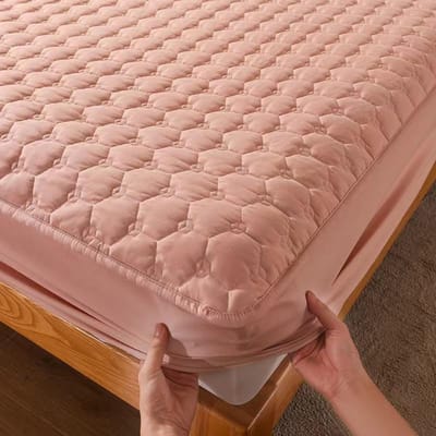 Hoge kwaliteit all-inclusive antibacteriële moeder-kind bed hoeslaken waterdichte gewatteerde matrashoes geen kussensloop 90x200x30cm