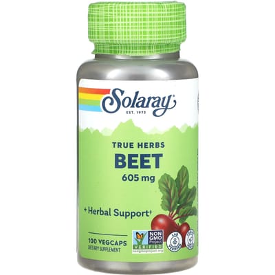 Bieten, 605 Mg, 100 Plantaardige Capsules
