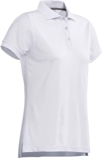 Santino Mojo Dames Polo-shirt korte mouwen - Stretch - Wit - S