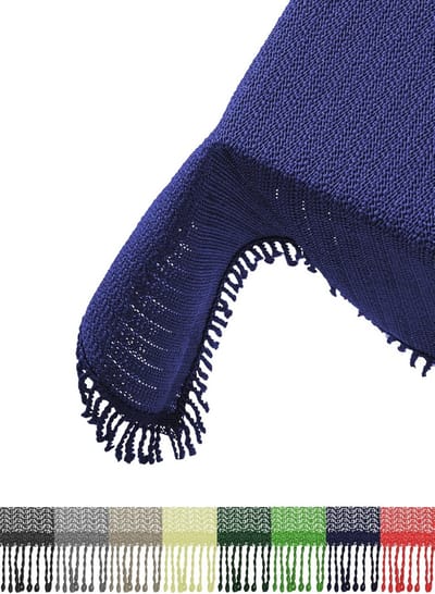 Tuintafelkleed 130x160 cm – Rechthoekig tafelzeil met franjes – Weerbestendig en antislip voor buiten