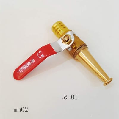 Hoge druk tuinslang spuitkop 1/2 inch, ideaal voor schoonmaken en besproeien - 2 stuks