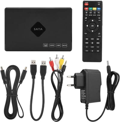 Full HD Mediaspeler met Interne Opslag en Kaartslot voor TV