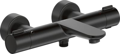 Duravit Wave - Thermostatische badkraan, mat zwart WA5220000046
